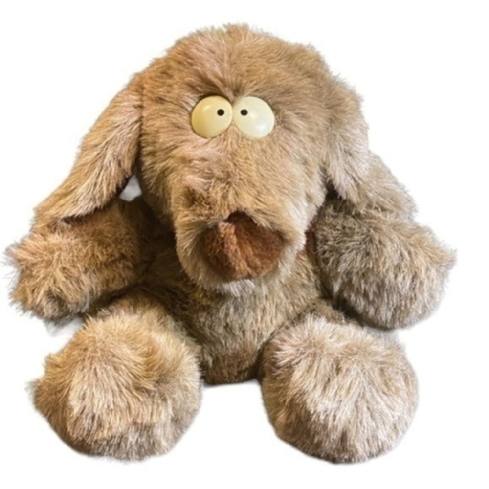 Boynton 1985 Recycled Paper Products Thomas Woof Plush Stuffed Dog Floppy ears‌